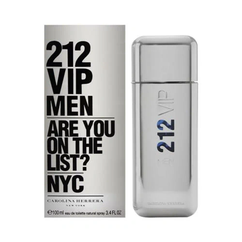 Carolina Herrera 212 Vip Men Are You On The List Edt 100ml
