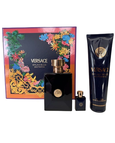 Kit Versace Dylan Blue Pour Homme 3pçs