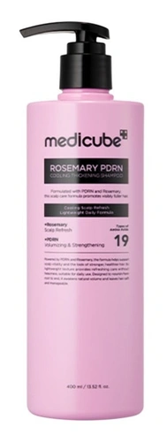 Medicube Rosemary Pdrn Cooling Thickening Shampoo 400ml