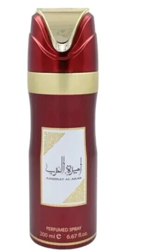 Spray Lattafa Ameerat Al Arab Vermelho 200ml